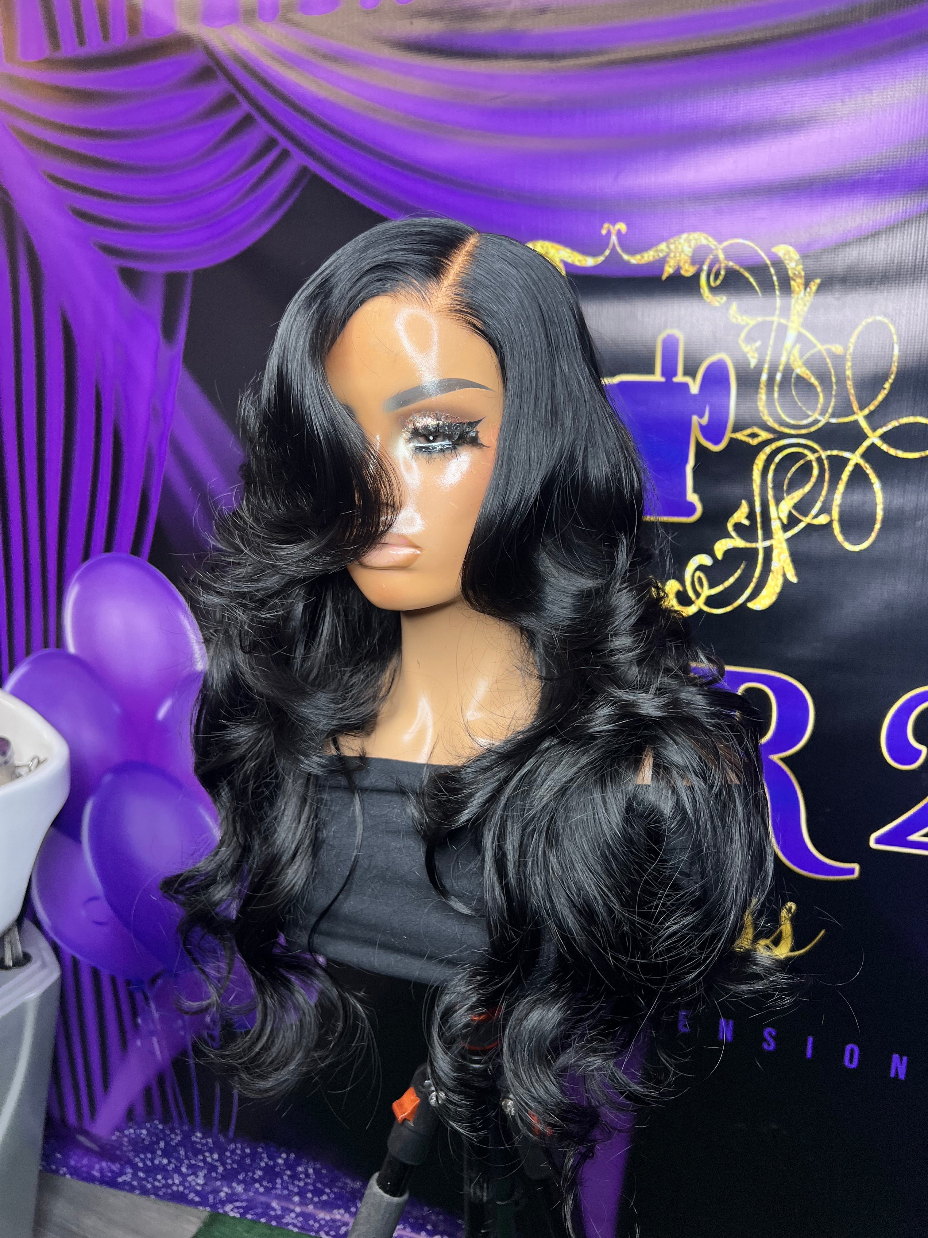 Megan (jet black) lux